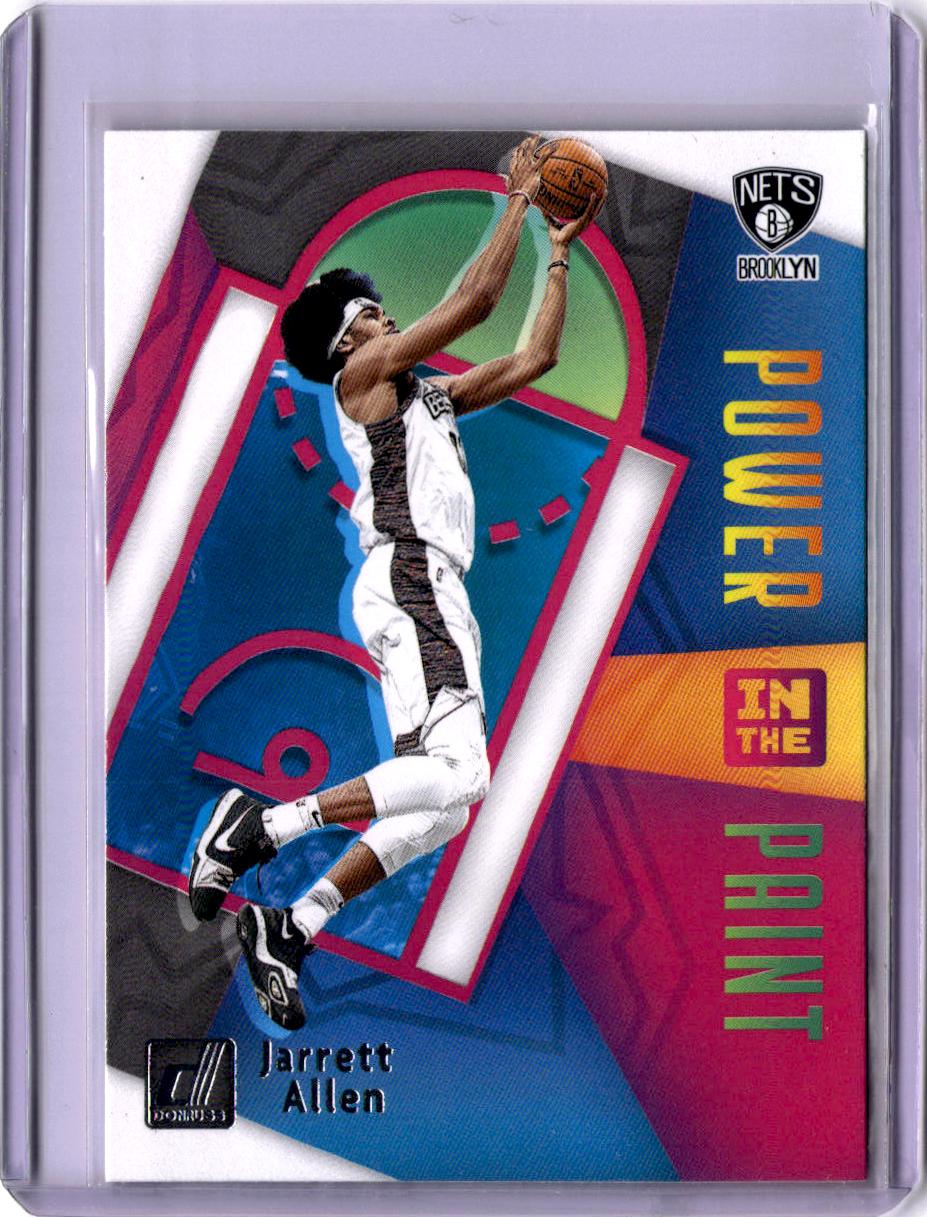 2020-21 Donruss #8 Jarrett Allen Power in the Paint