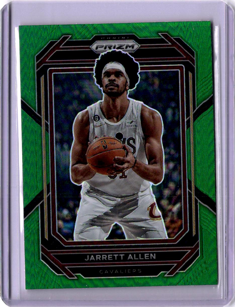 2022-23 Panini Prizm #76 Jarrett Allen Prizms Green