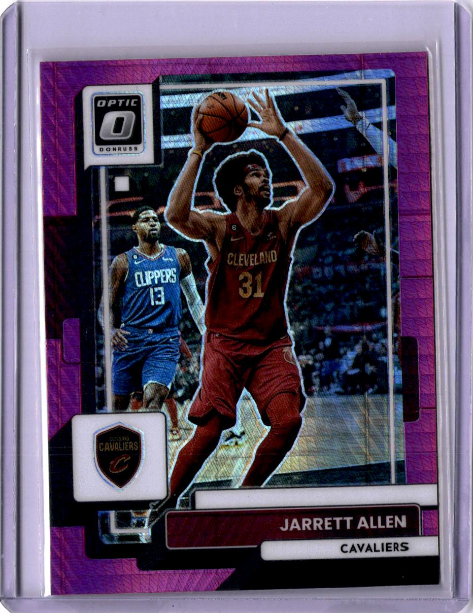 2022-23 Donruss Optic #76 Jarrett Allen Hyper Pink
