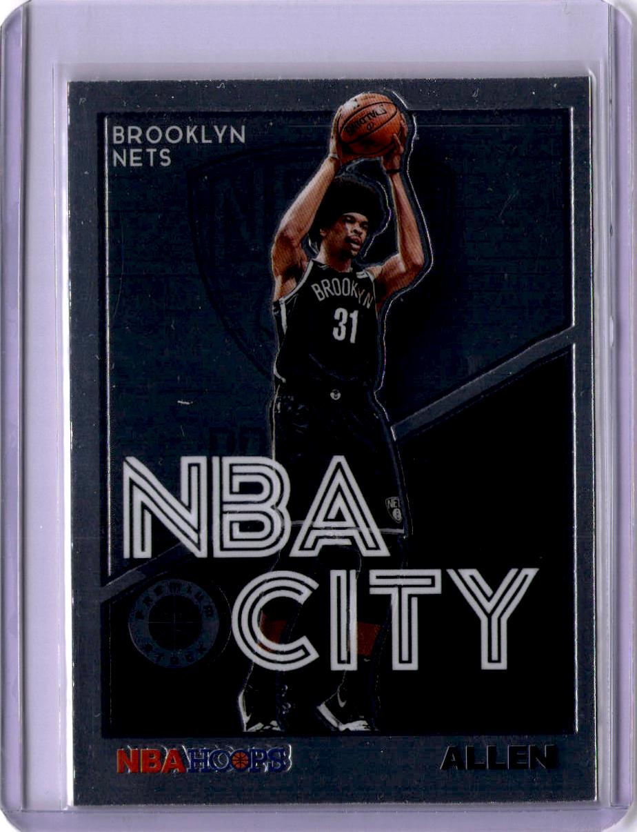2019-20 Hoops Premium Stock #17 Jarrett Allen NBA City