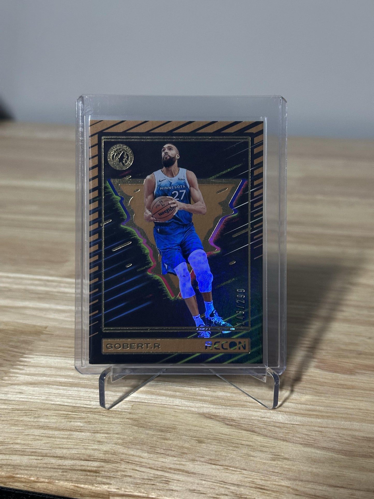 2023-24 Panini Recon #121 Rudy Gobert Holo Bronze #/299