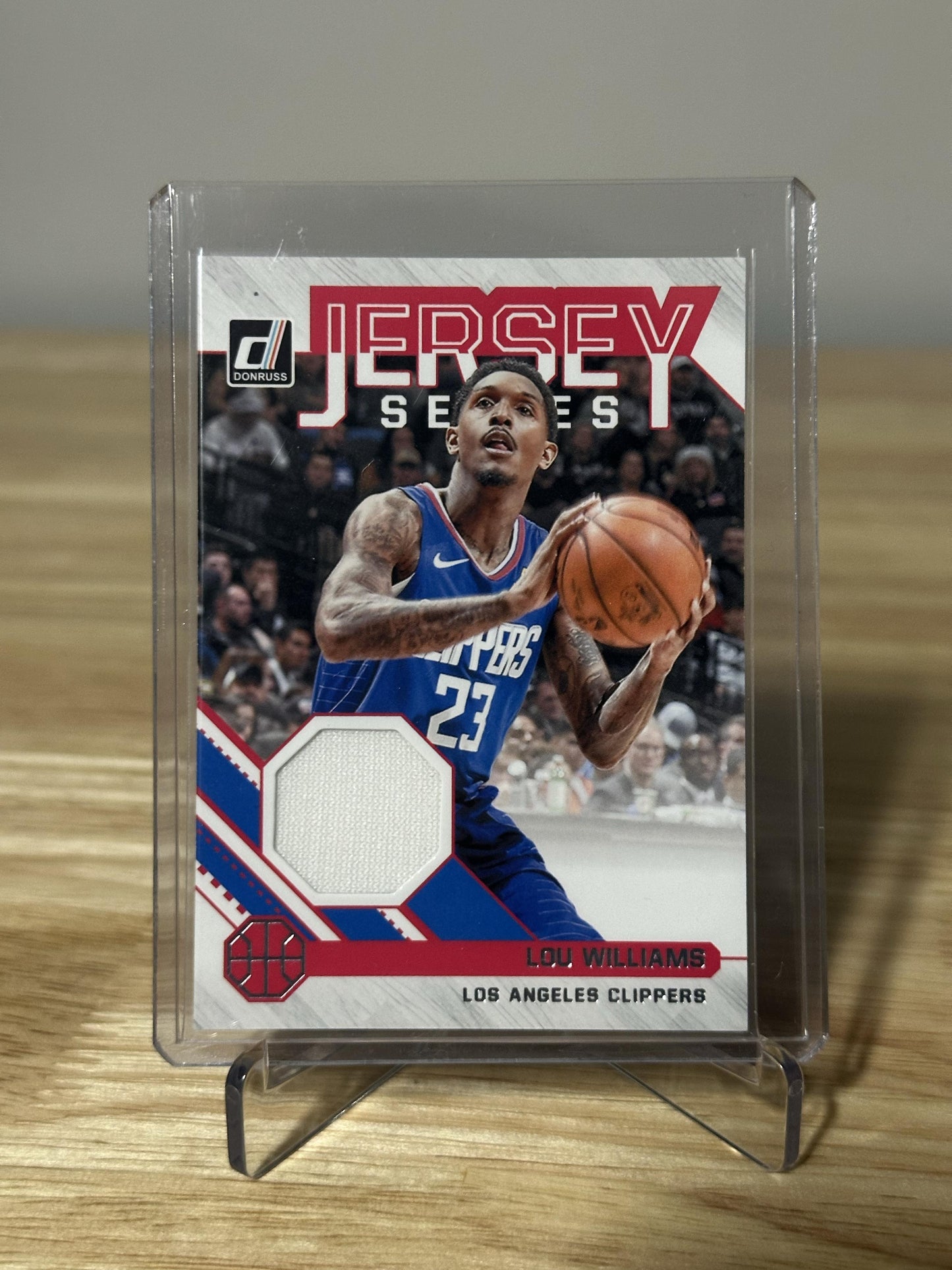 2020-21 Donruss #JS-LWL Lou Williams Jersey Series