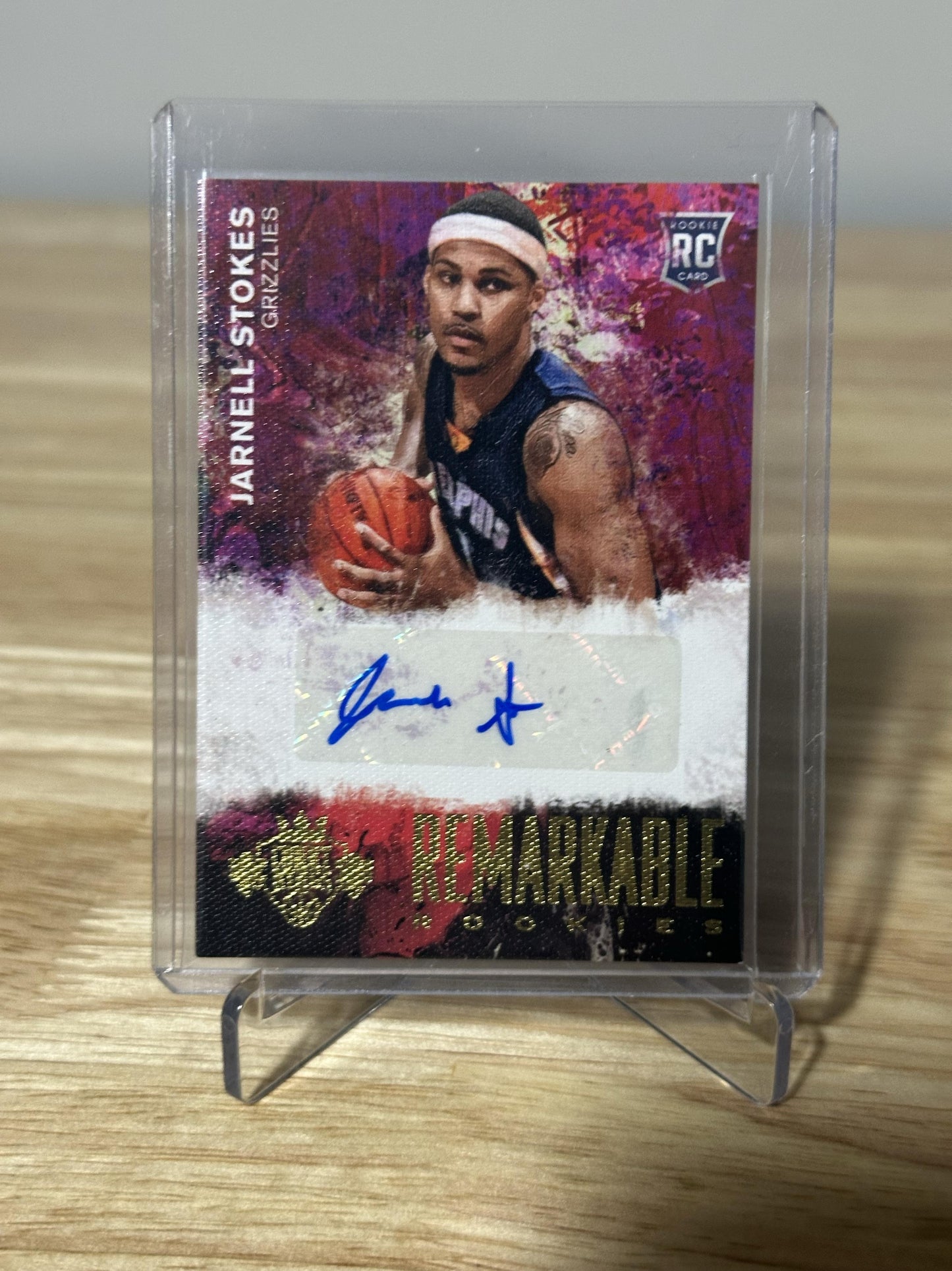 2014-15 Panini Court Kings #26 Jarnell Stokes Remarkable Rookies Signatures
