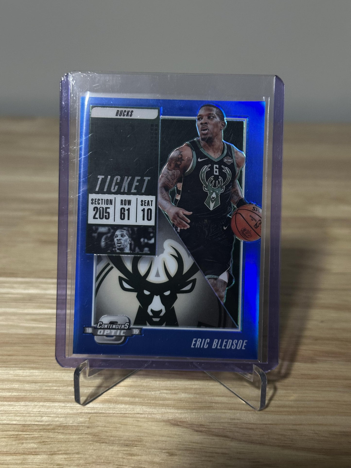 2018-19 Panini Contenders Optic #25 Eric Bledsoe Blue #/99