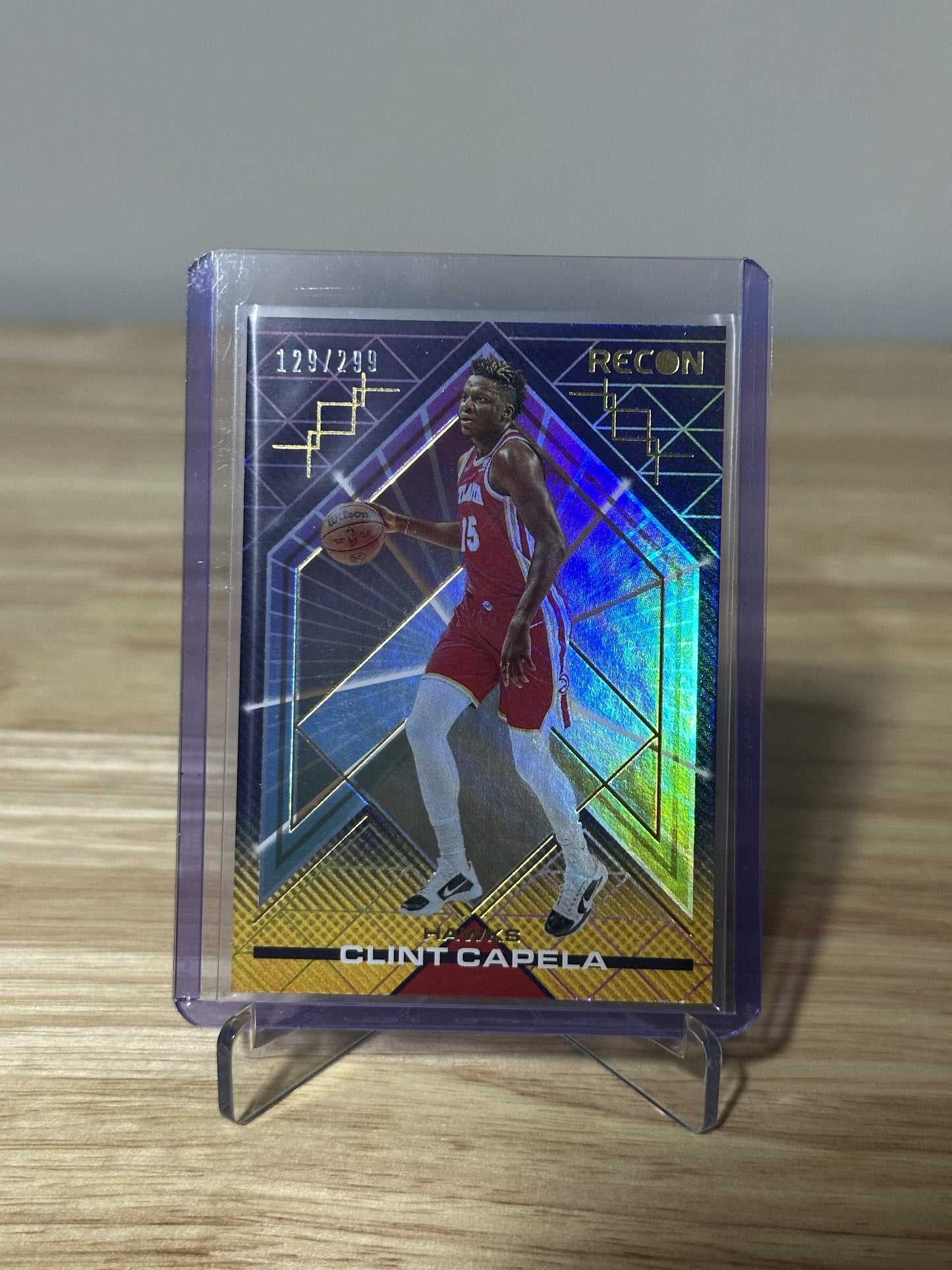 2021-22 Panini Recon #69 Clint Capela Holo Bronze #/299