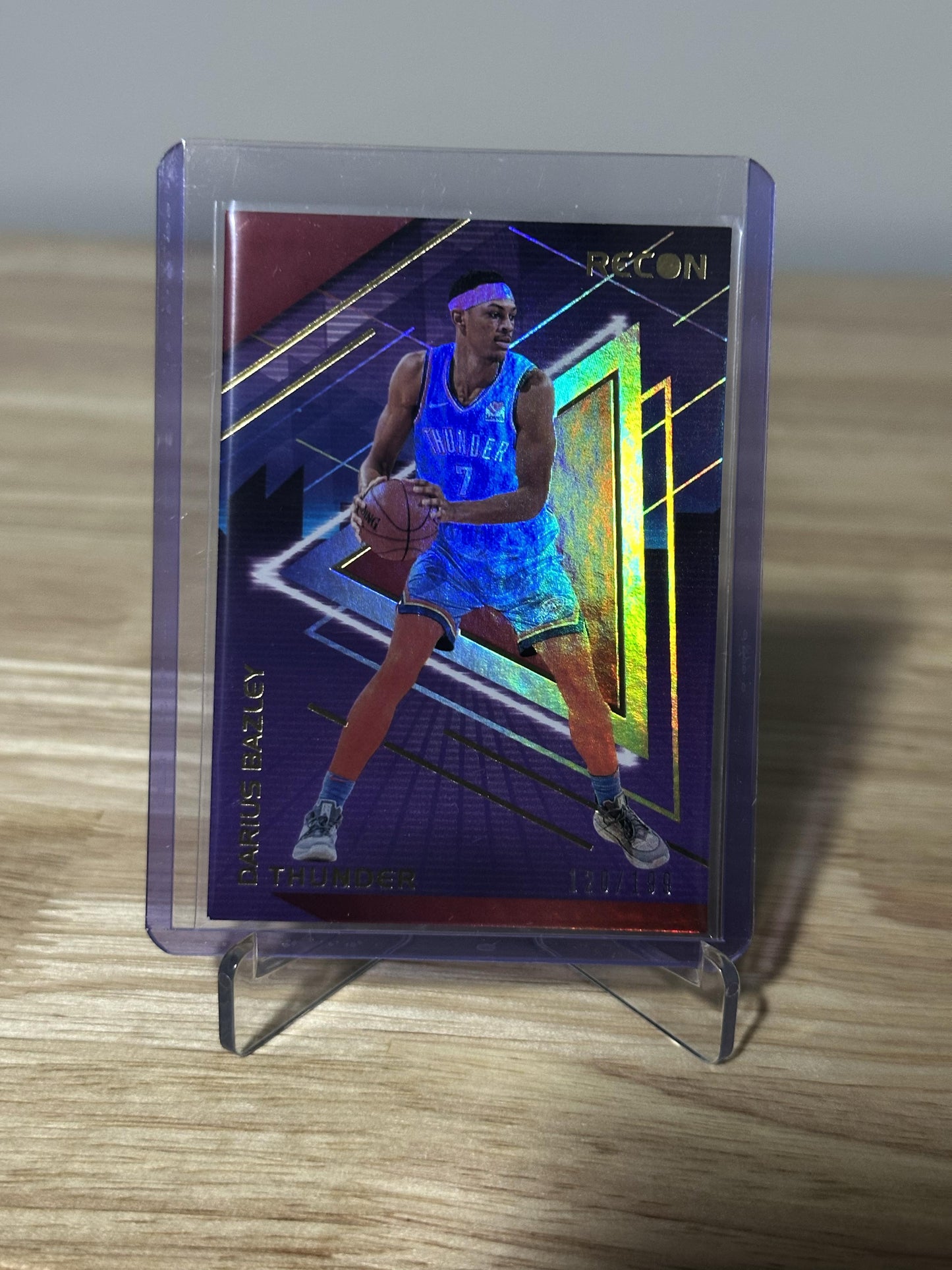 2020-21 Panini Recon #185 Darius Bazley Holo Red #/199