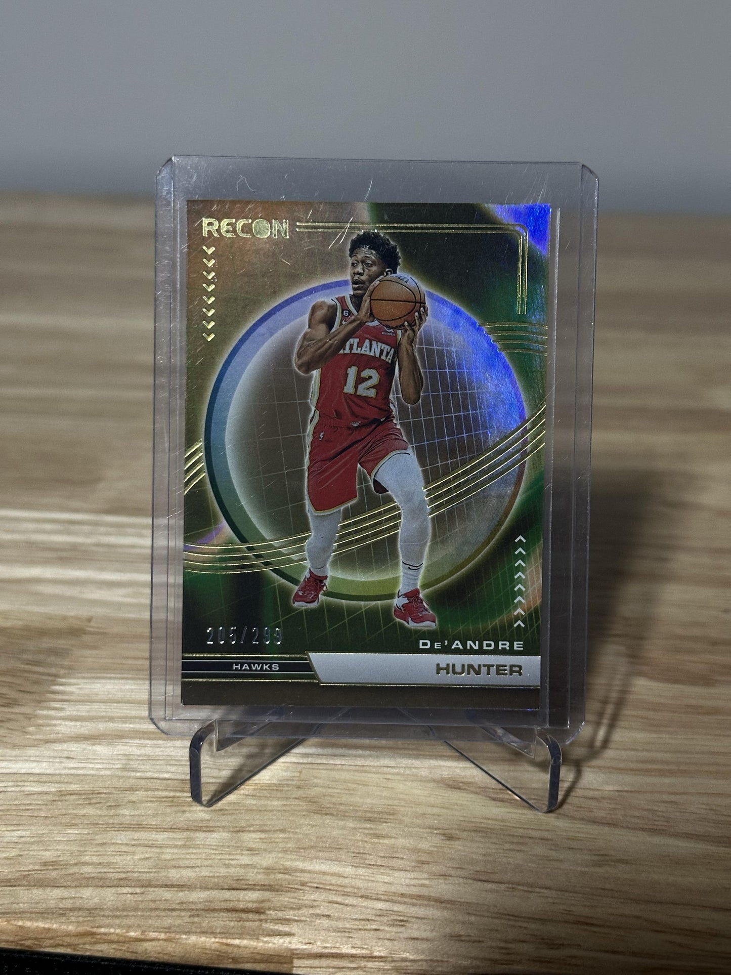 2022-23 Panini Recon #186 De'Andre Hunter Holo Bronze #/299