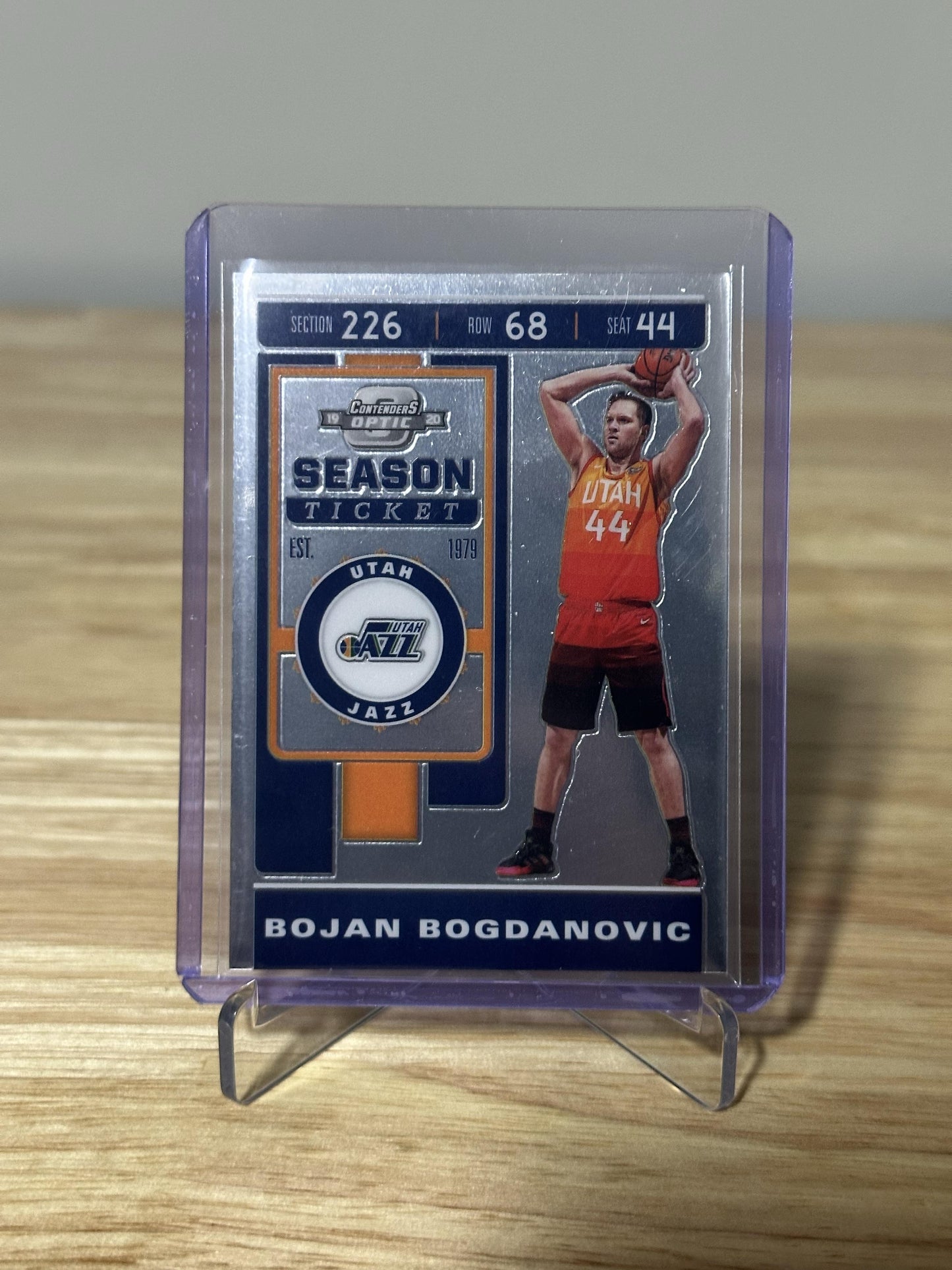 2019-20 Panini Contenders Optic #12 Bojan Bogdanovic
