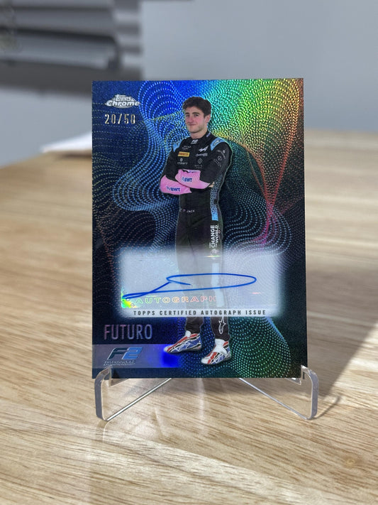 2023 Topps Chrome Formula 1 #FT-JD Jack Doohan Futuro Autographs #/50