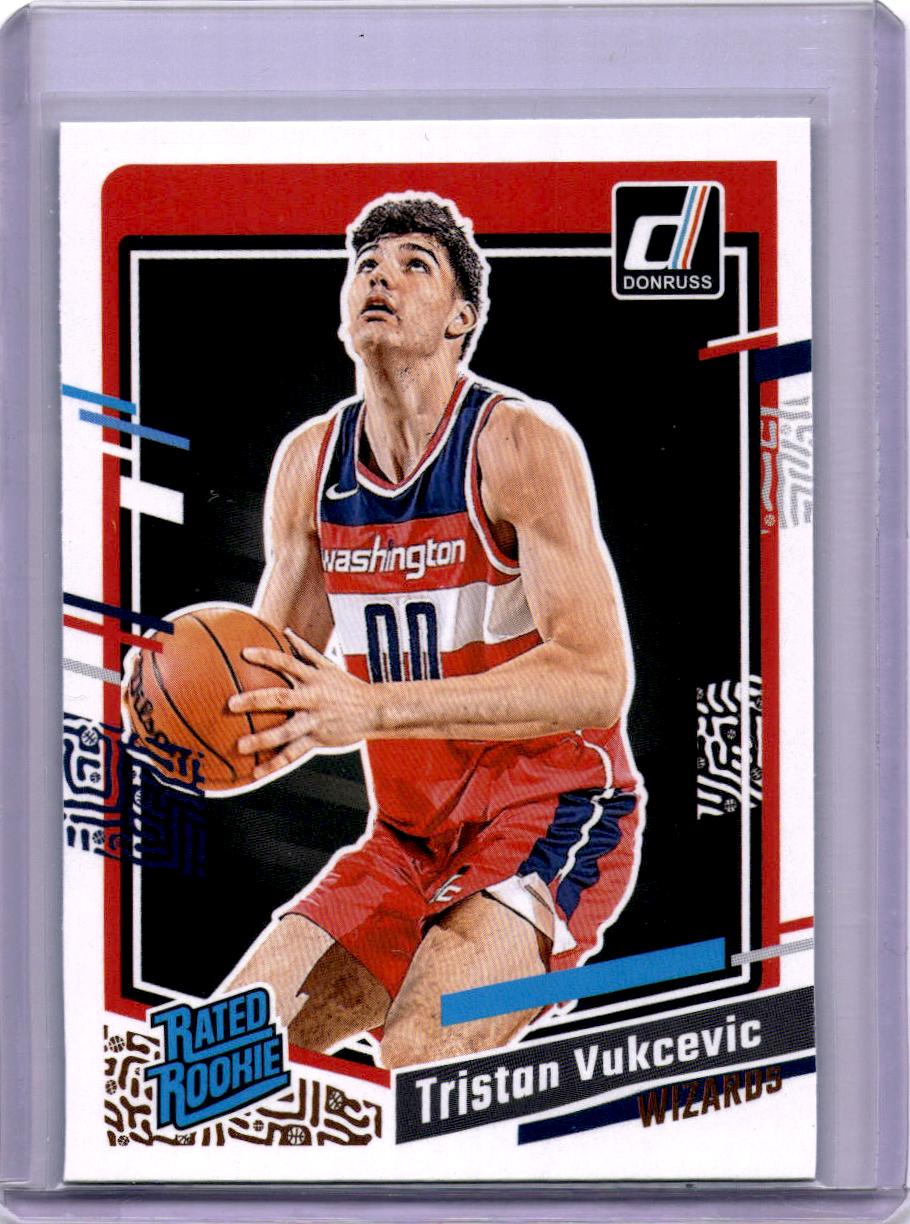 2023-24 Donruss #230 Tristan Vukcevic