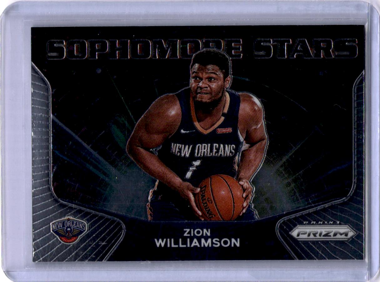 2020-21 Panini Prizm #3 Zion Williamson Sophomore Stars