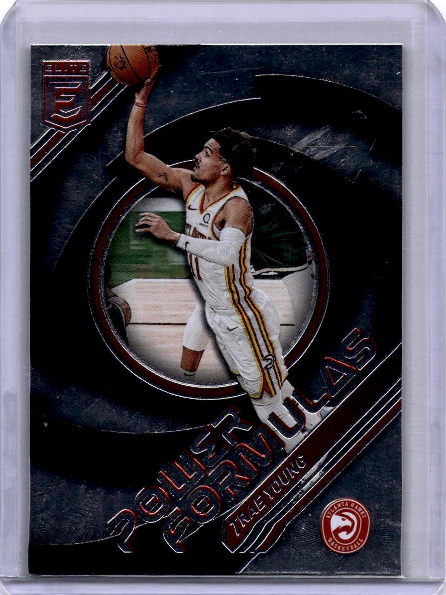 2021-22 Donruss Elite #17 Trae Young Power Formulas