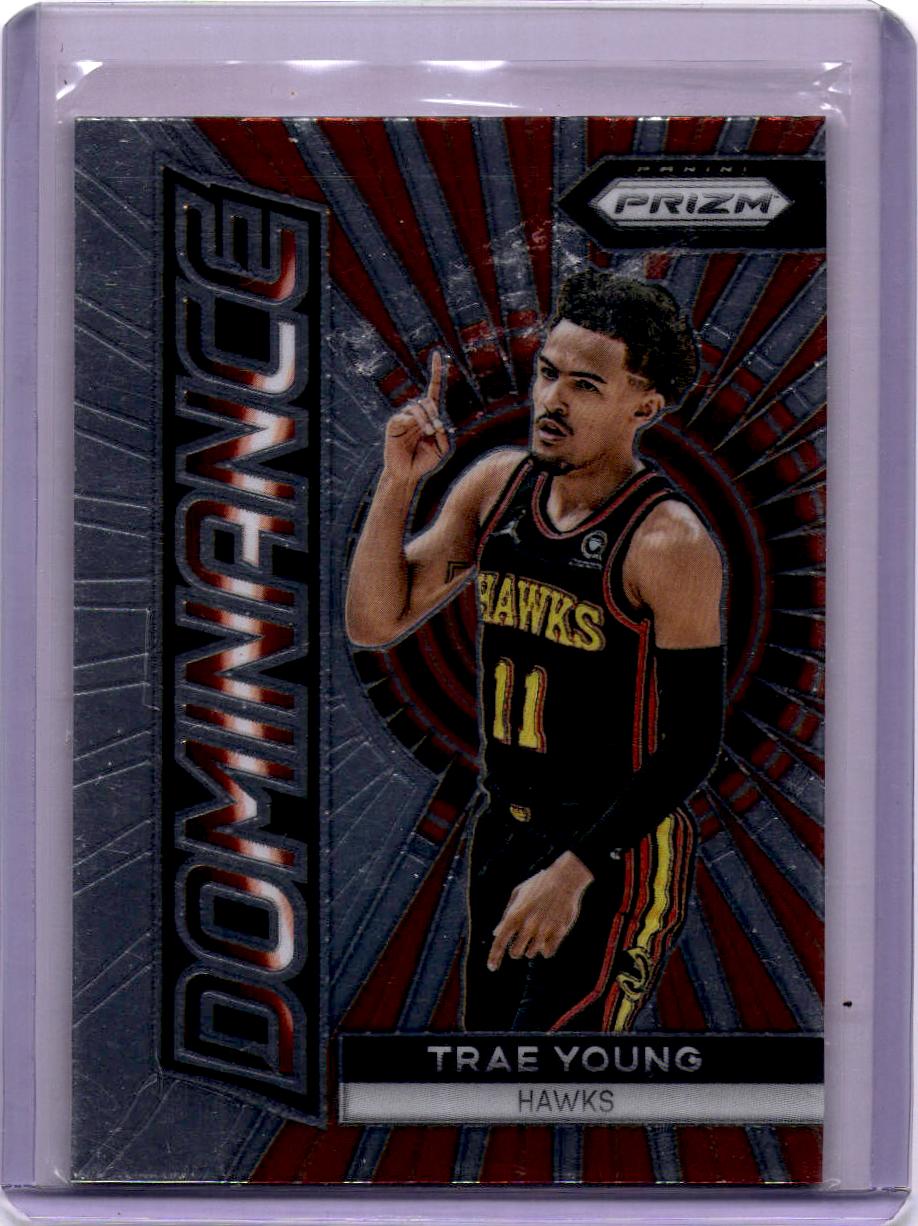 2023-24 Panini Prizm #14 Trae Young Dominance