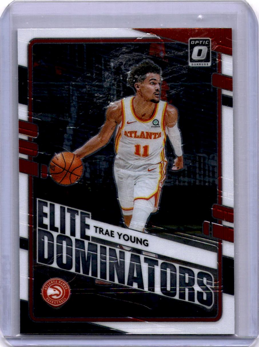2020-21 Donruss Optic #10 Trae Young Elite Dominators