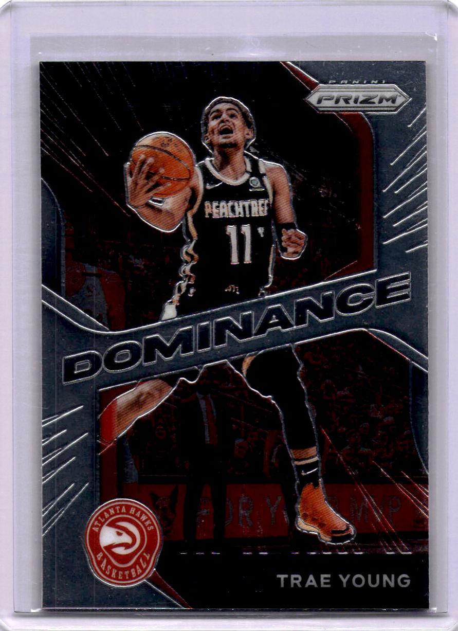 2020-21 Panini Prizm #25 Trae Young Dominance