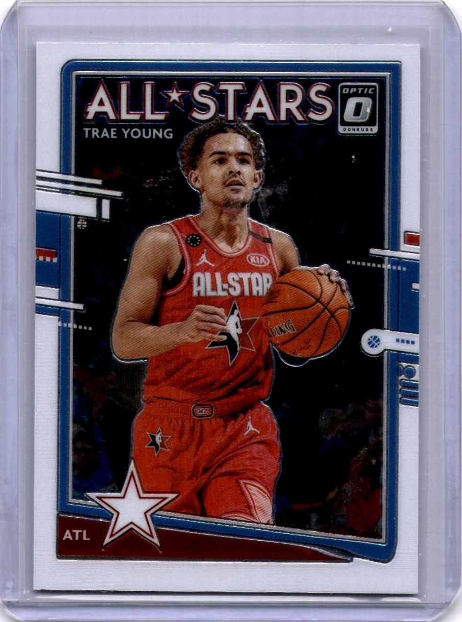 2020-21 Donruss Optic #13 Trae Young All-Stars