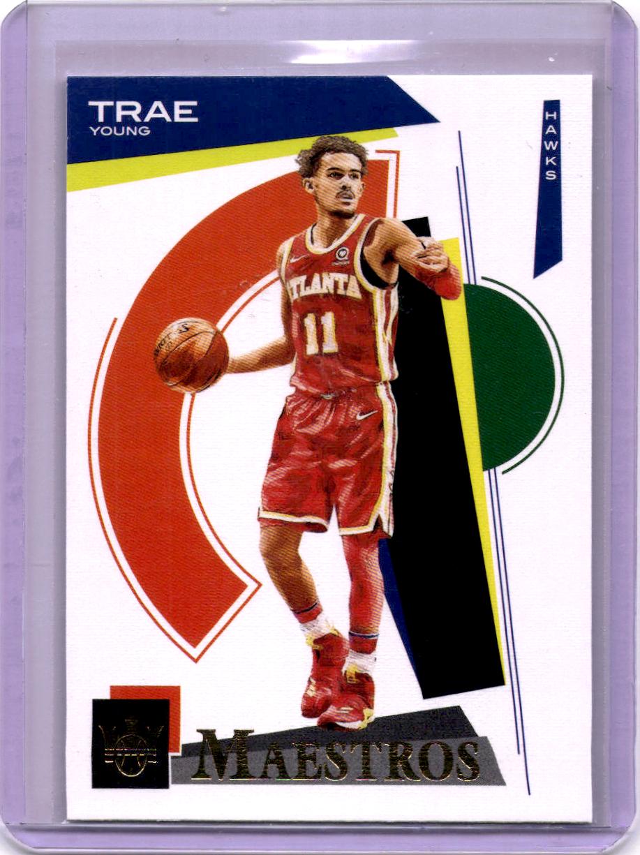 2020-21 Panini Court Kings #21 Trae Young Maestros