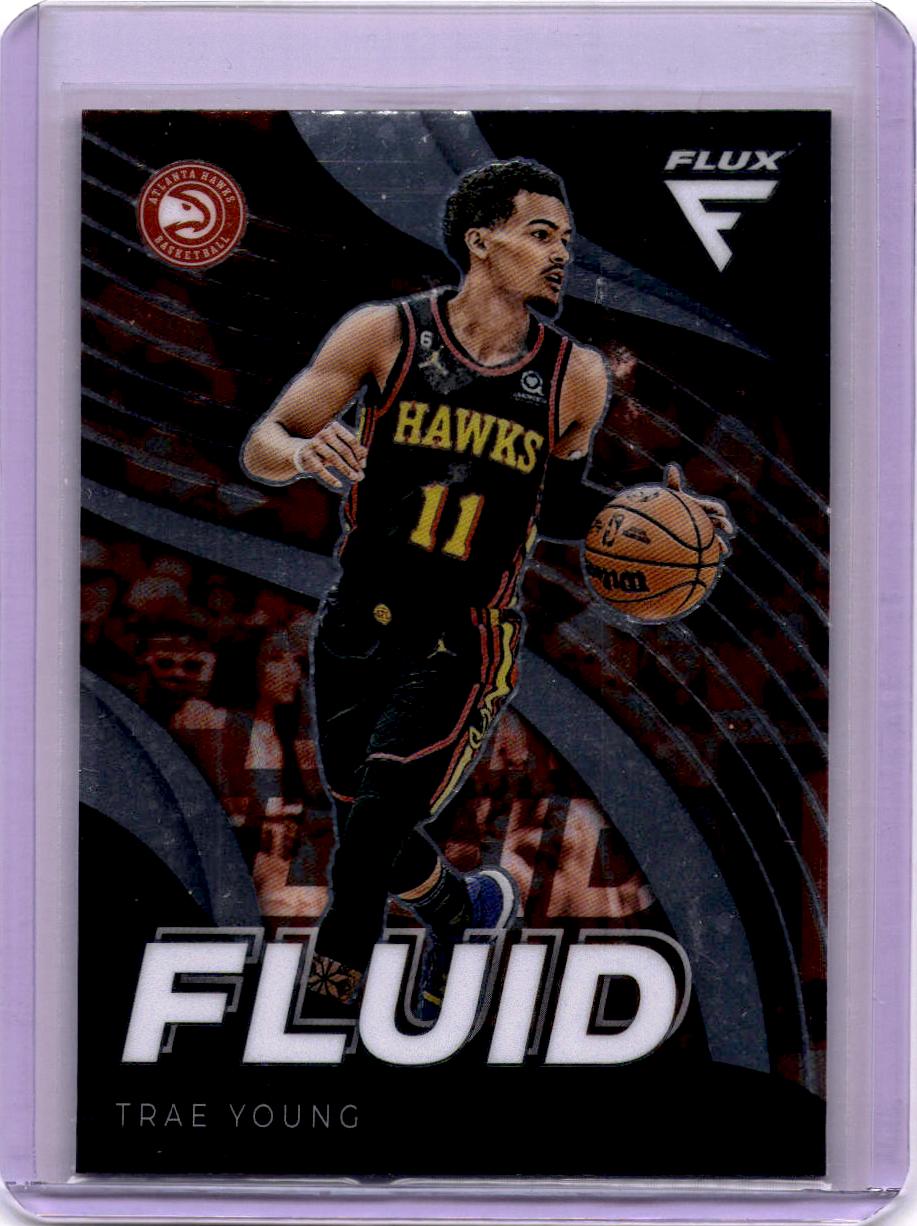 2022-23 Panini Flux #11 Trae Young Fluid