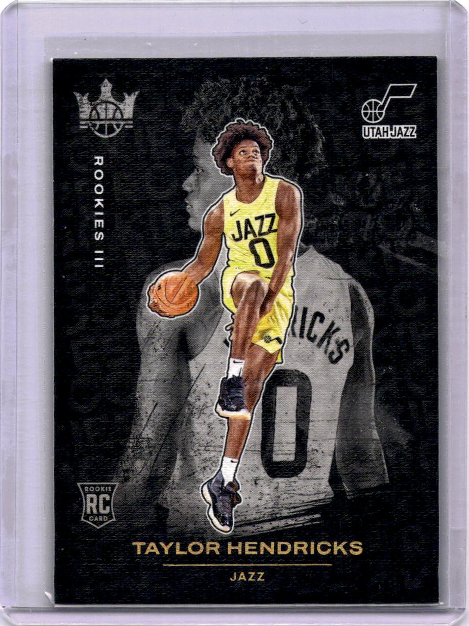 2023-24 Panini Court Kings #140 Taylor Hendricks Rookies III
