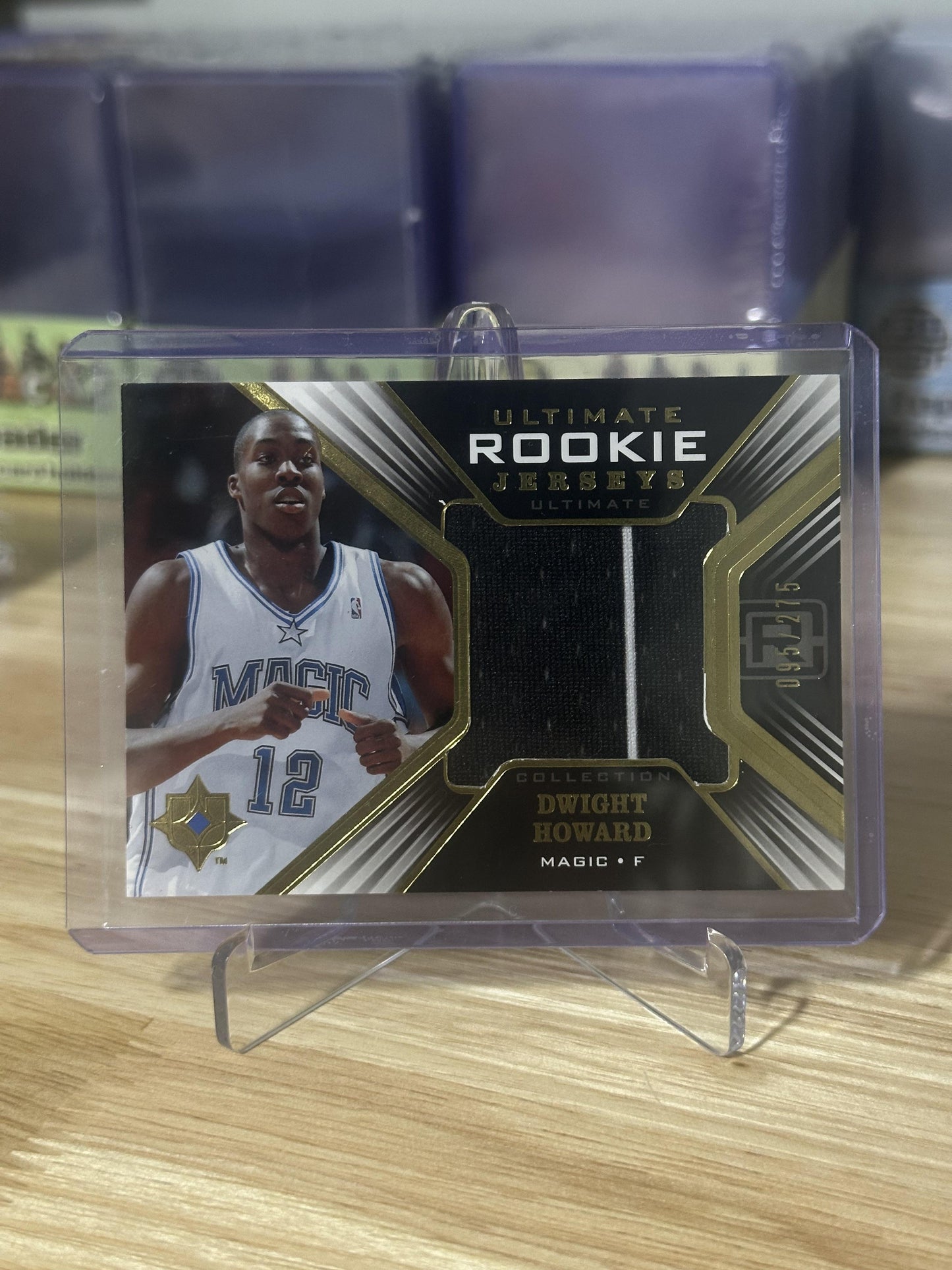 2004-05 UD Ultimate Collection Rookie Jerseys - Dwight Howard Patch /275 #URJ-DH