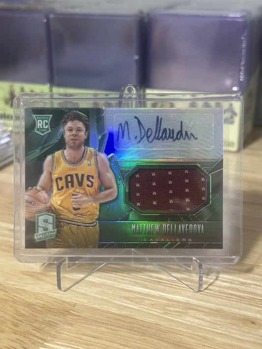 2013-14 Panini Spectra #122 Matthew Dellavedova Rookie Jerseys Autographs