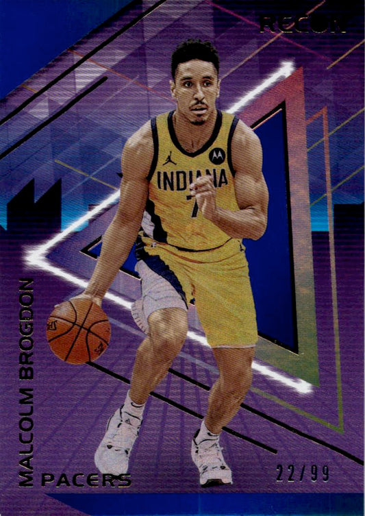2020-21 Panini Recon #105 Malcolm Brogdon Holo Blue #/99