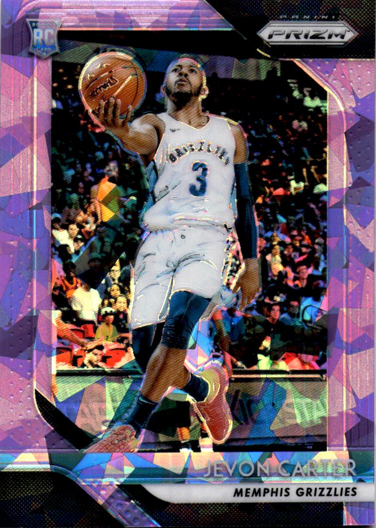 2018-19 Panini Prizm #76 Jevon Carter Prizms Purple Ice #/149