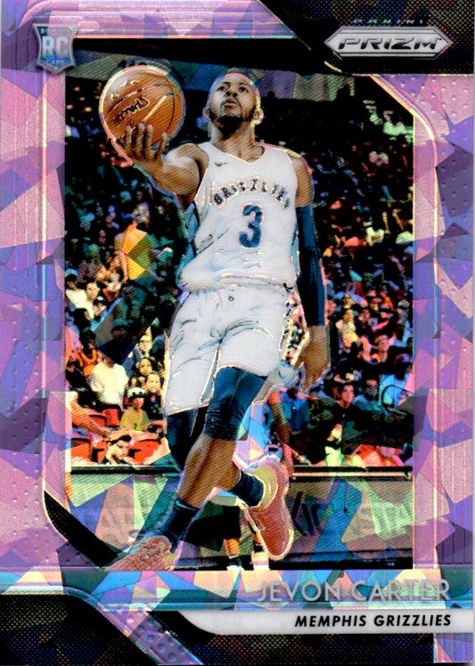 2018-19 Panini Prizm #76 Jevon Carter Prizms Purple Ice #/149