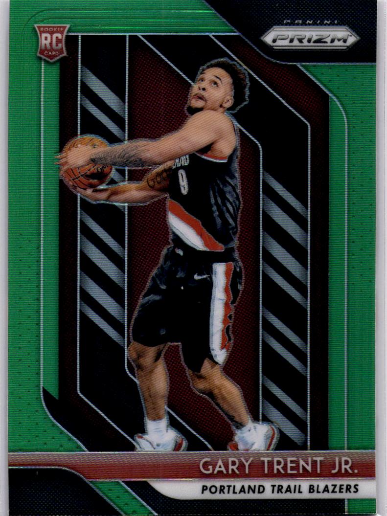 2018-19 Panini Prizm #71 Gary Trent Jr. Prizms Green