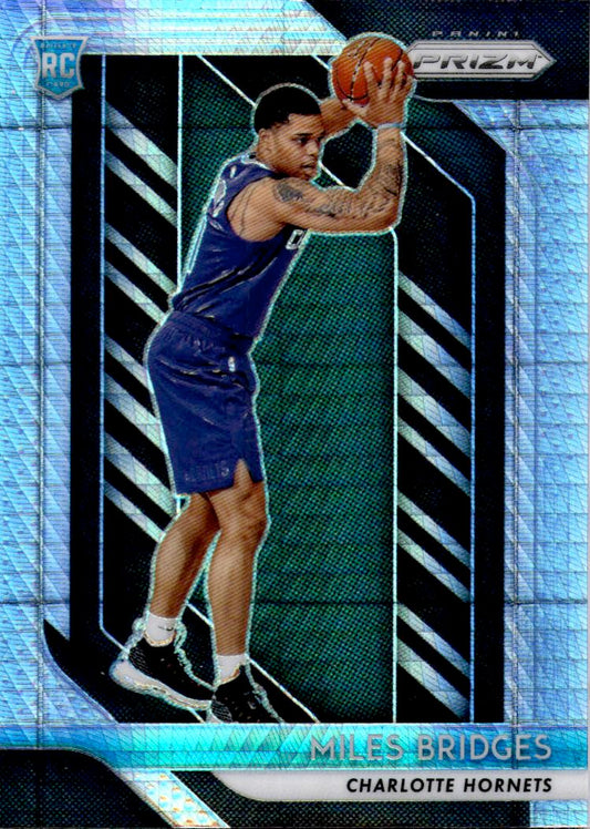 2018-19 Panini Prizm #278 Miles Bridges Prizms Hyper