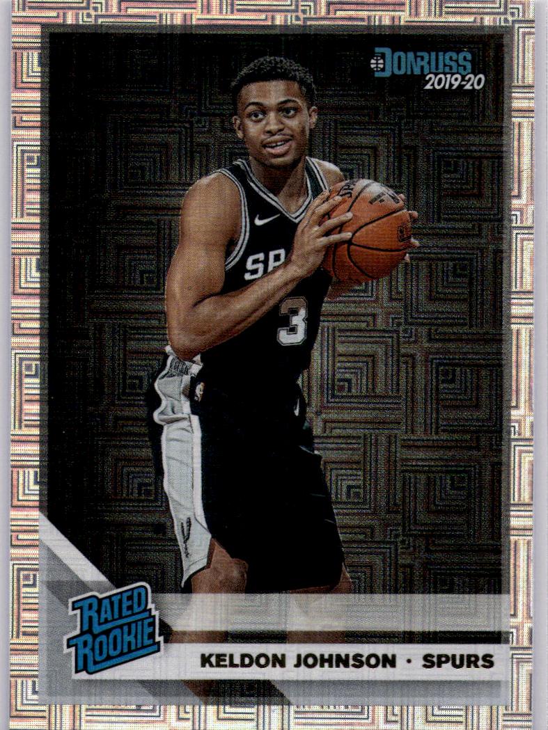 2019-20 Donruss Optic #186 Keldon Johnson Choice