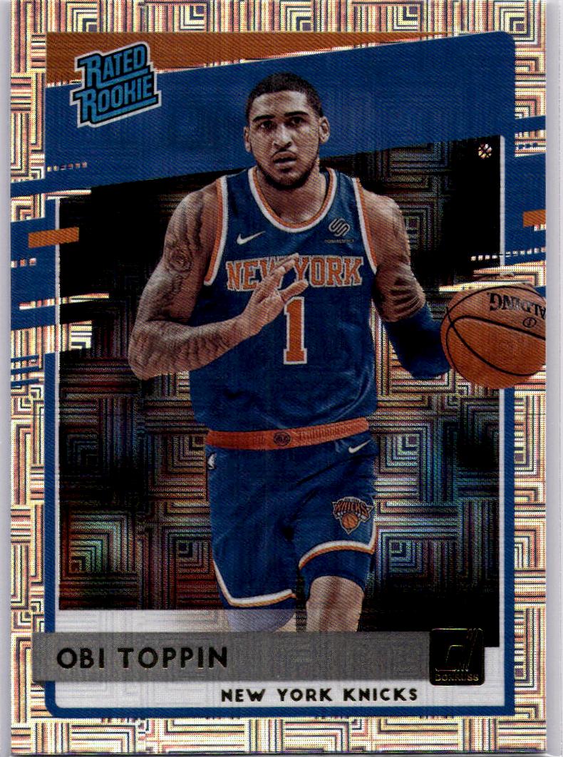 2020-21 Donruss #229 Obi Toppin Choice