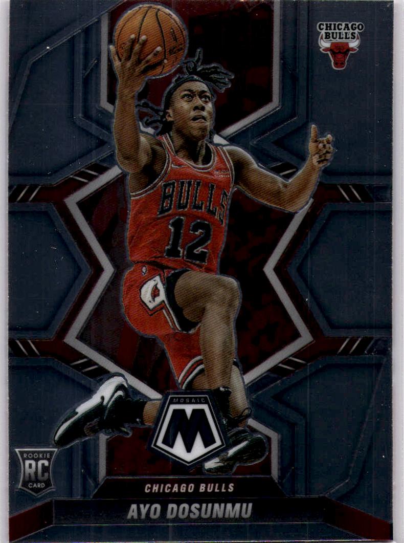 2021-22 Panini Mosaic #233 Ayo Dosunmu