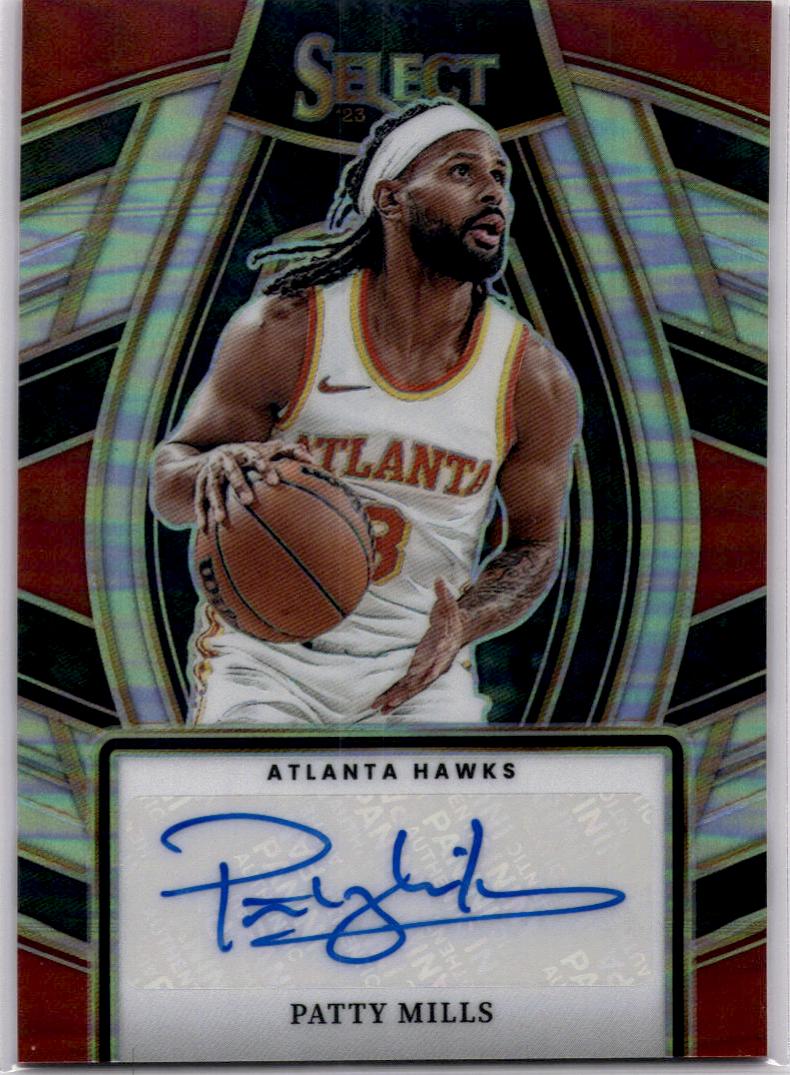 2023-24 Panini Select #SSS-MIL Patty Mills Signature Selections