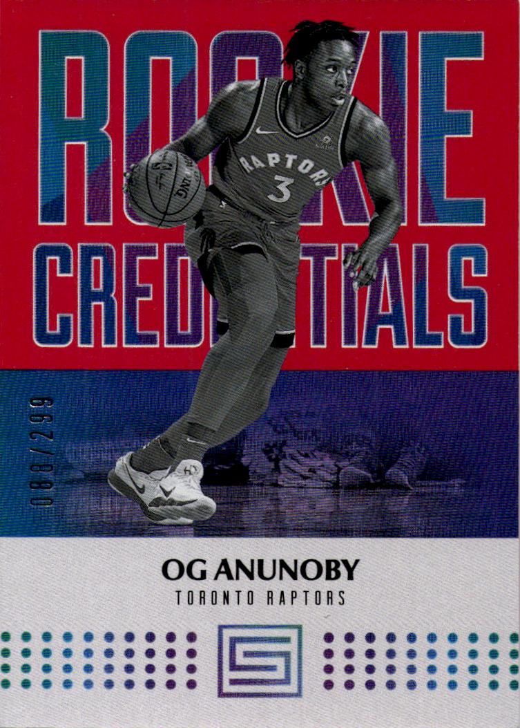 2017-18 Panini Status #126 OG Anunoby Red #/299