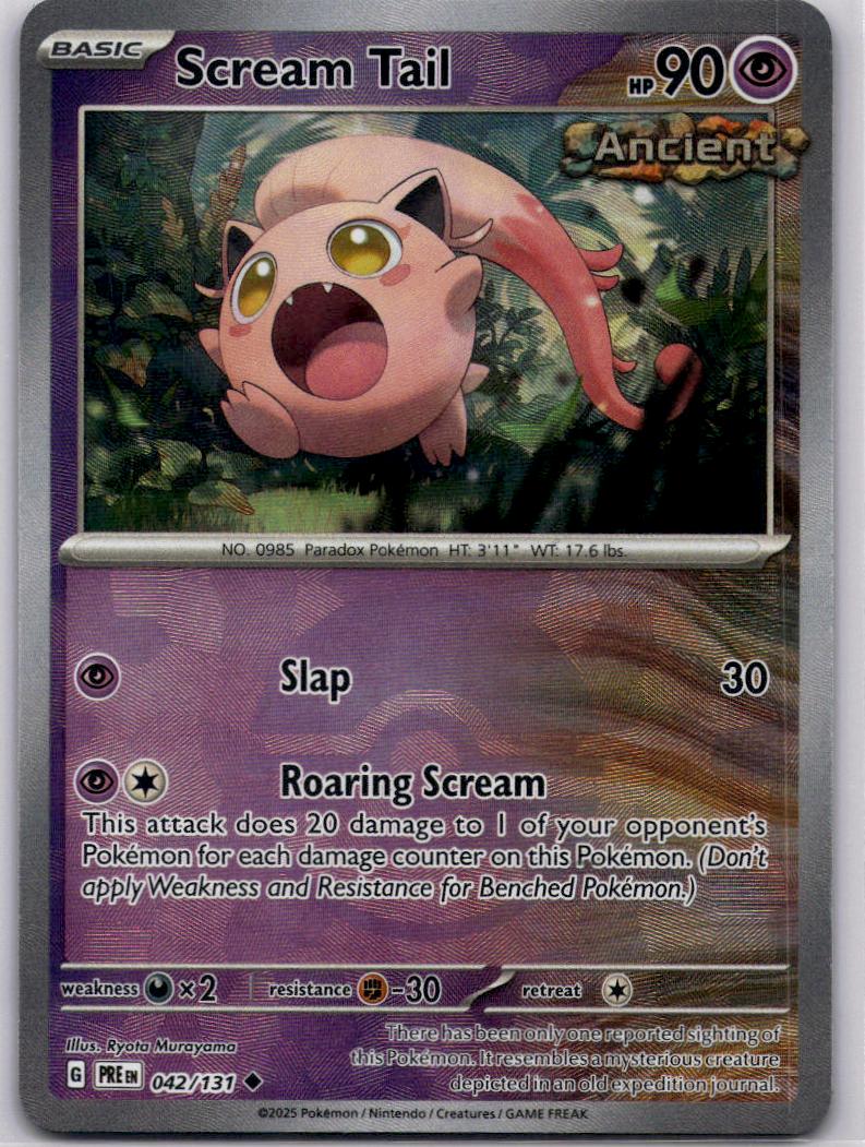 Scream Tail 086/182 RH