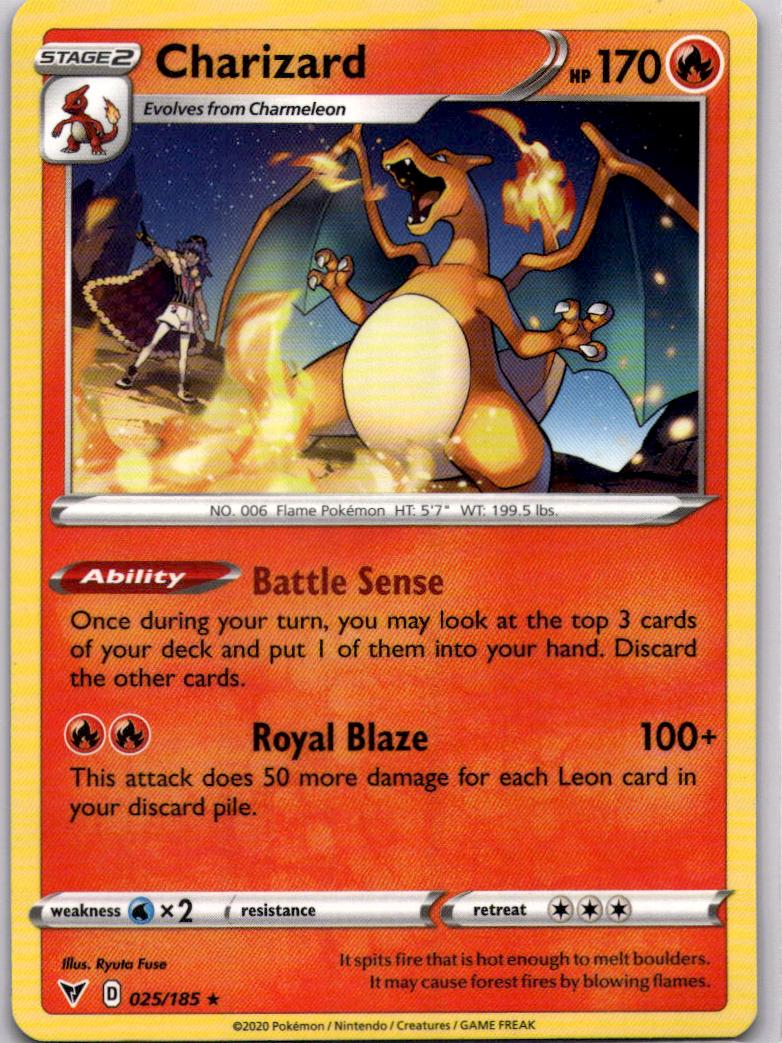 Charizard #025/185