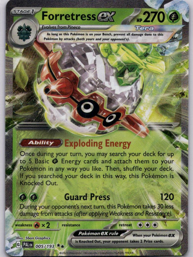 Forretress ex 005/193