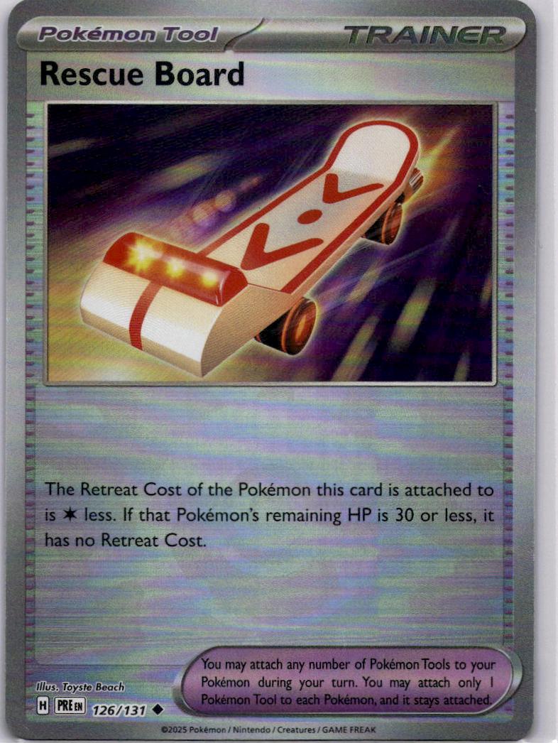 Rescue Board 126/131 Poke Ball