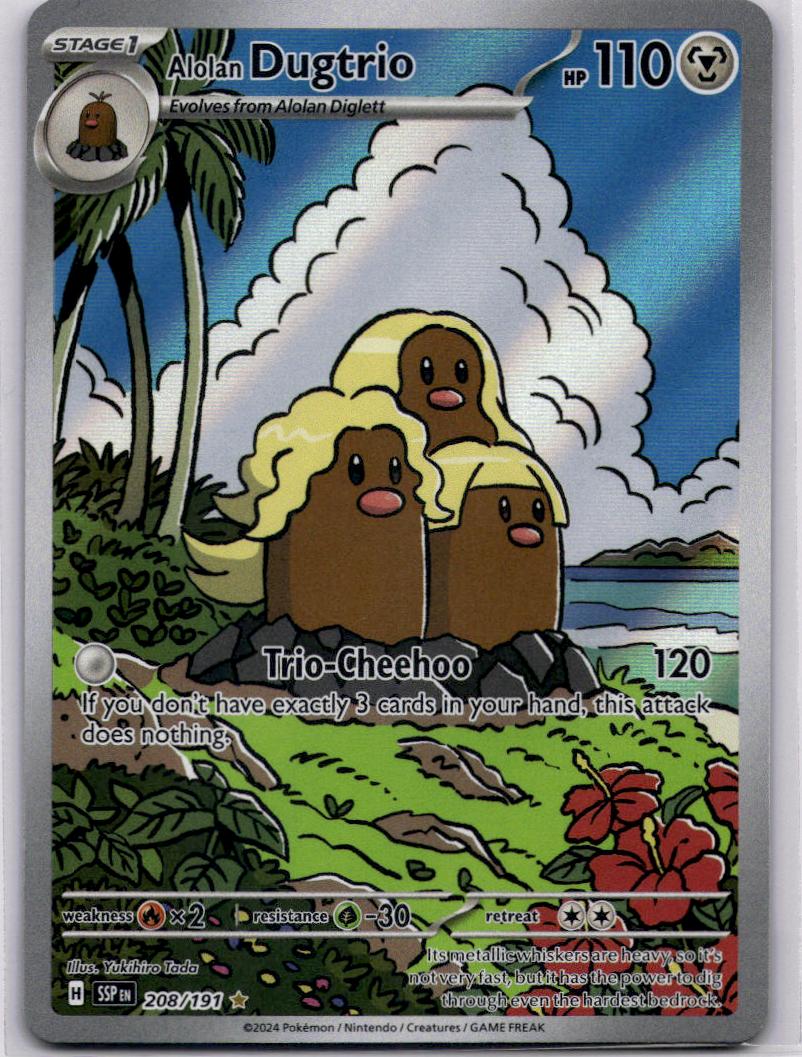 Alolan Dugtrio 208/191