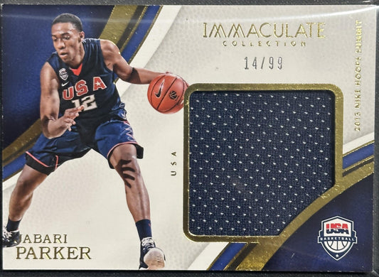 2016-17 Panini Immaculate Collection #41 Jabari Parker #/99