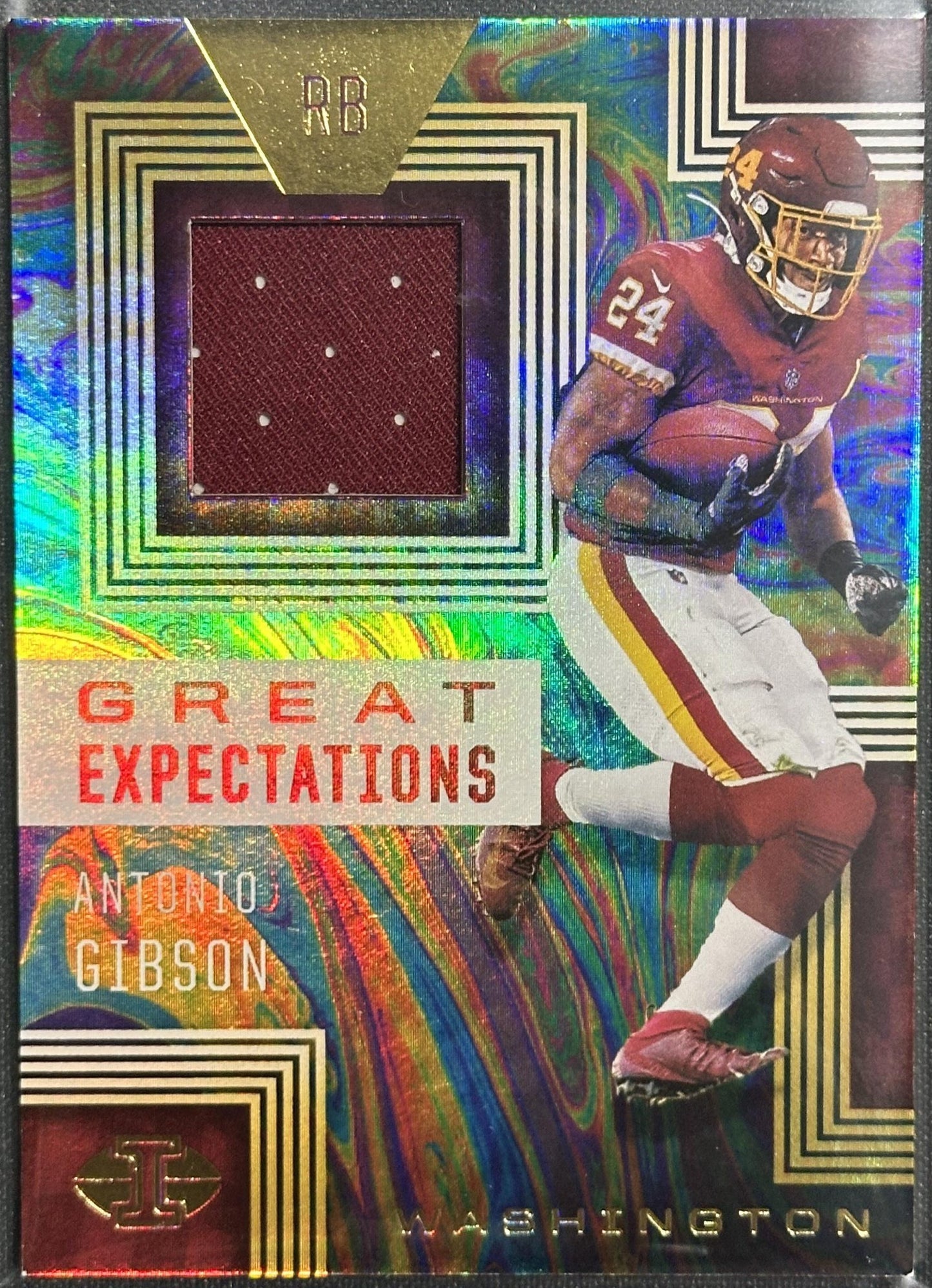 2020 Panini Illusions #GE29 Antonio Gibson Great Expectations