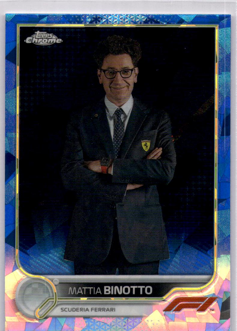 2022 Topps Chrome Sapphire Edition Formula 1 #103 Mattia Binotto