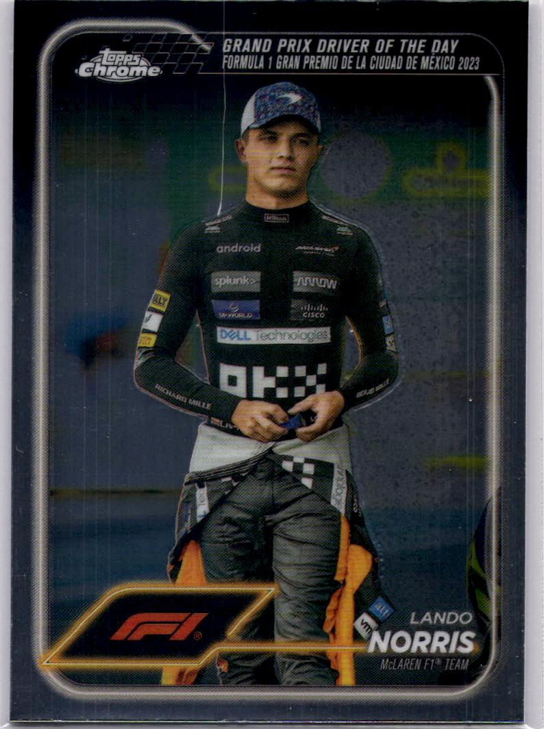 2024 Topps Chrome Formula 1 #177 Lando Norris