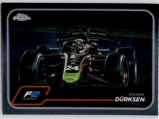 2024 Topps Chrome Formula 1 #107 Joshua Durksen Refractors