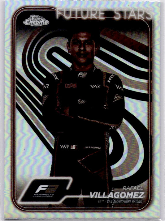 2024 Topps Chrome Formula 1 #40 Rafael Villagomez Refractors