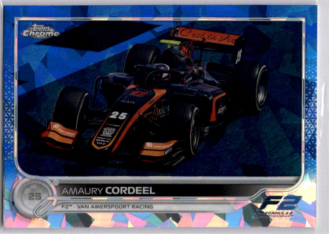 2022 Topps Chrome Sapphire Edition Formula 1 #150 Amaury Cordeel