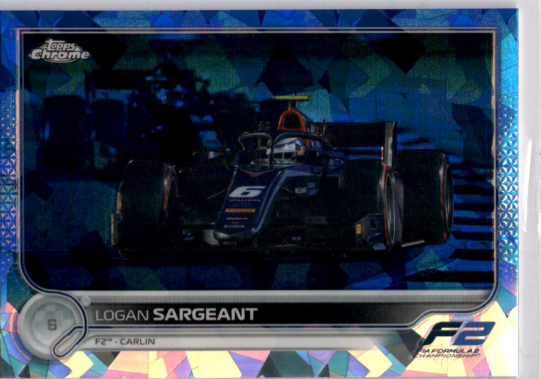 2022 Topps Chrome Sapphire Edition Formula 1 #134 Logan Sargeant