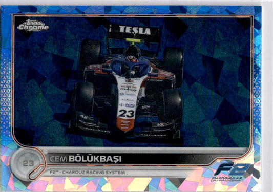 2022 Topps Chrome Sapphire Edition Formula 1 #148 Cem Bölükbaşi
