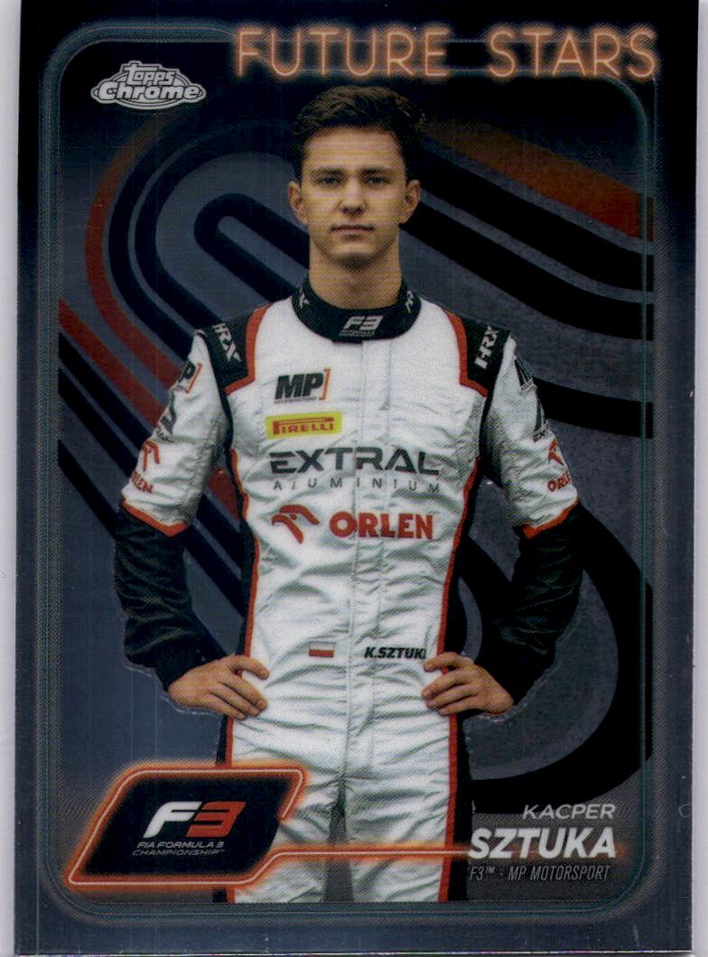 2024 Topps Chrome Formula 1 #50 Kacper Sztuka